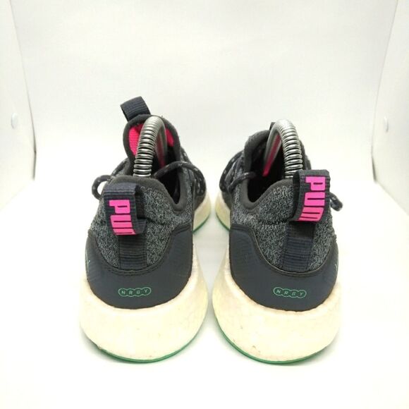 Puma‎ Nrgy Neko Knit Running Shoes Sneakers Women's Size 7 Grey - Picture 3 of 8
